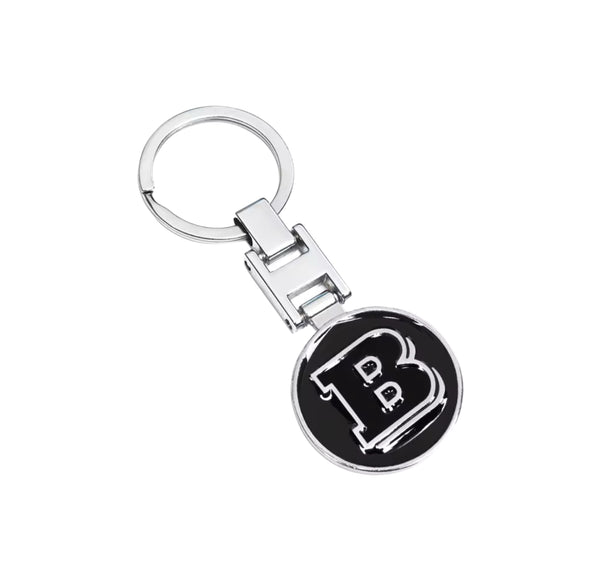 Brabus Keychain – Chrome & Black Flatsix Boutique – Flatsix